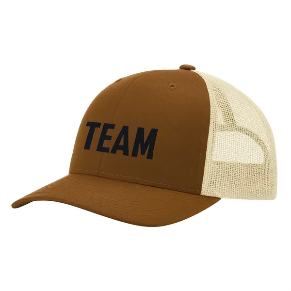 Richardson Low Pro Trucker Cap Adjustable snapback - Richardson Low Pro Trucker Cap Adjustable snapback - Image 3 of 3