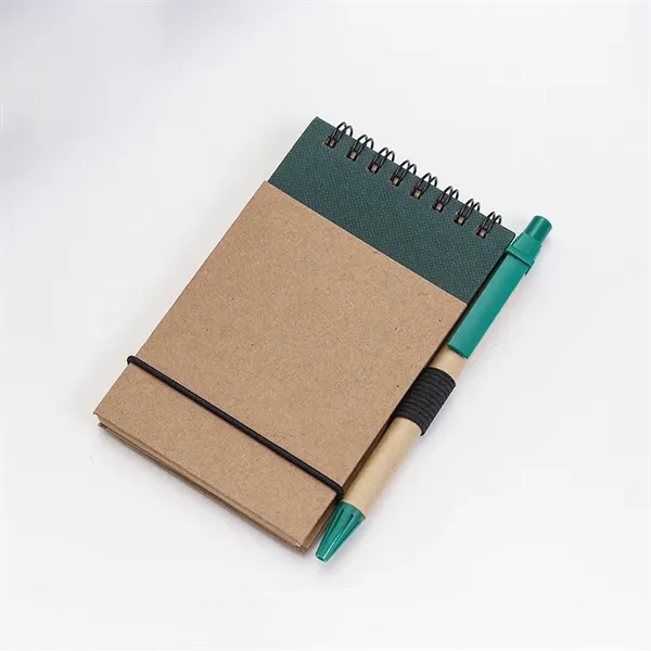 Kraft Paper Eco Spiral Notebook - Kraft Paper Eco Spiral Notebook - Image 1 of 4