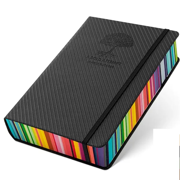 Custom A5 Rainbow Edge Notebook