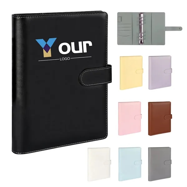 Custom PU Leather Notebook Binder