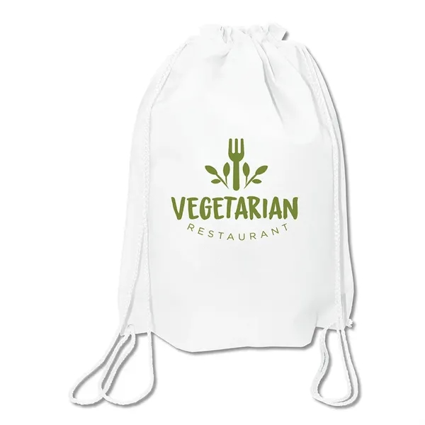 NW Drawstring Backpack with Gusset - NW Drawstring Backpack with Gusset - Image 5 of 8