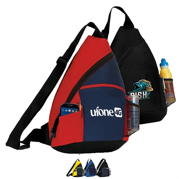 Premium Urban Explorer Sling Crossbody Backpack 13" x 18.25" - Premium Urban Explorer Sling Crossbody Backpack 13" x 18.25" - Image 0 of 7