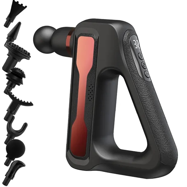 Portable Triangular Ultra-Quiet Massage Gun - Portable Triangular Ultra-Quiet Massage Gun - Image 3 of 7