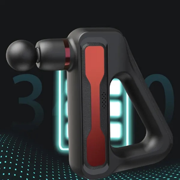 Portable Triangular Ultra-Quiet Massage Gun - Portable Triangular Ultra-Quiet Massage Gun - Image 4 of 7