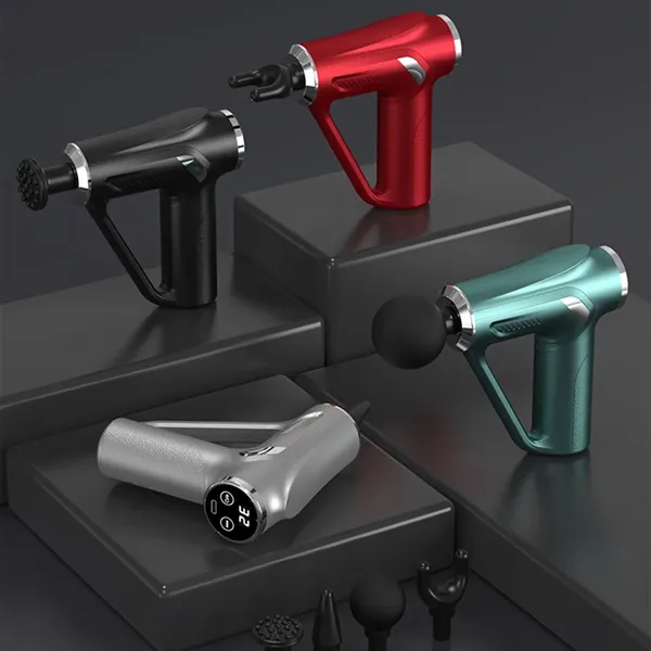 Portable Triangular Handheld Massage Gun - Portable Triangular Handheld Massage Gun - Image 3 of 8