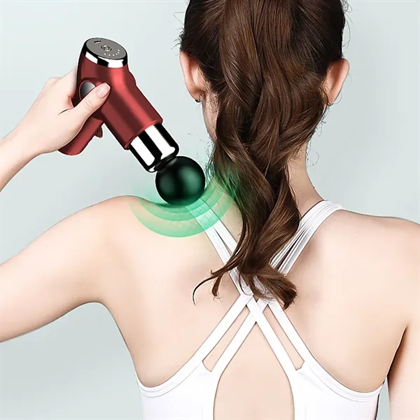 Rechargeable Mini Portable Massage Gun - Rechargeable Mini Portable Massage Gun - Image 8 of 11