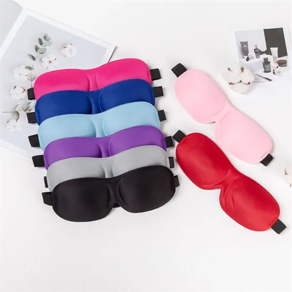 3D Blackout Sleep Mask - 3D Blackout Sleep Mask - Image 2 of 3
