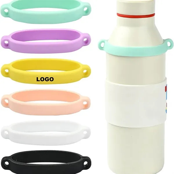 Silicone Hanging Water Bottle Ring - Silicone Hanging Water Bottle Ring - Image 0 of 5