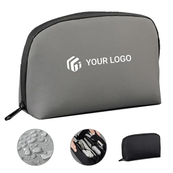 Electronic accessories carry case cable organizer pouch - Electronic accessories carry case cable organizer pouch - Image 0 of 4
