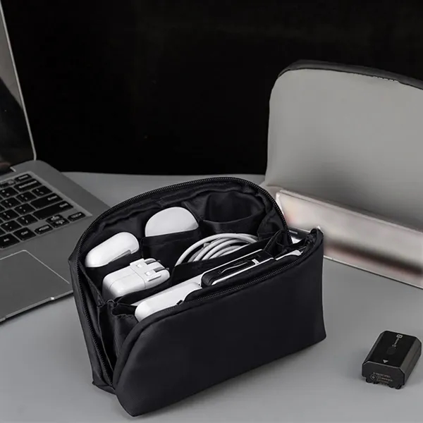 Electronic accessories carry case cable organizer pouch - Electronic accessories carry case cable organizer pouch - Image 4 of 4