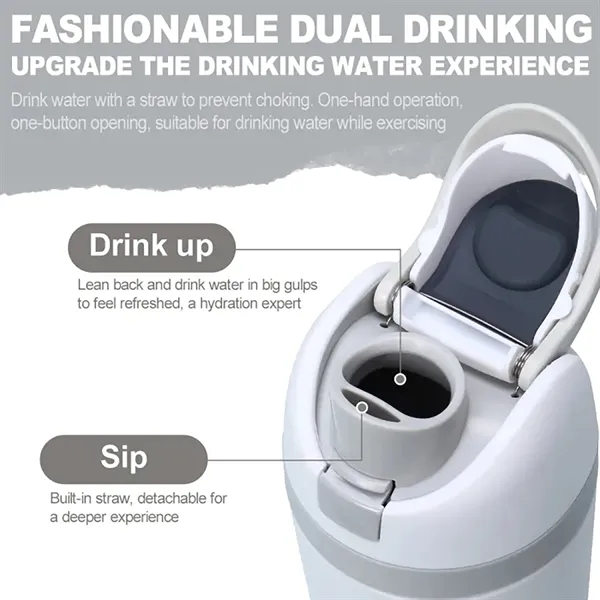 Insulated Stainless Steel Water Bottle - Insulated Stainless Steel Water Bottle - Image 3 of 4
