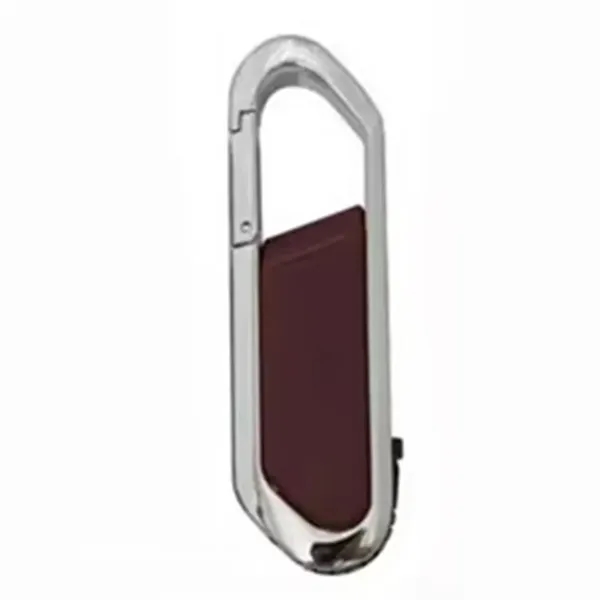 128G Carabiner Usb Drive With Metal Rim - 128G Carabiner Usb Drive With Metal Rim - Image 3 of 6