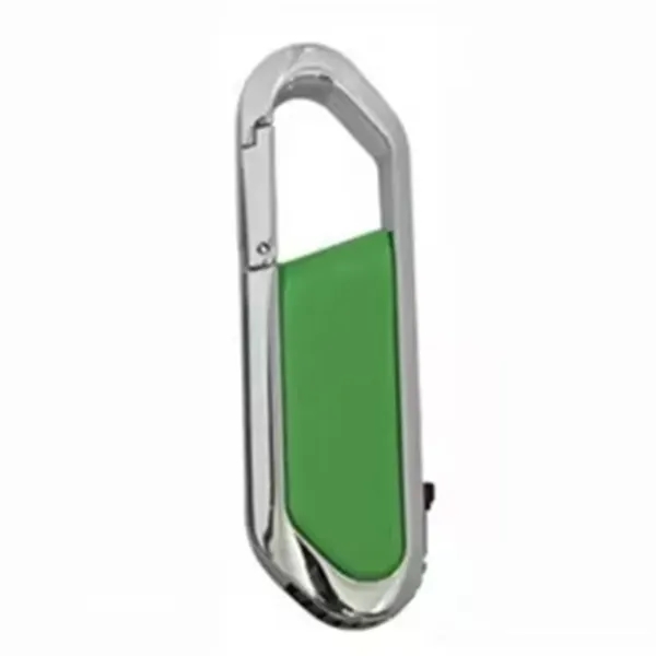 128G Carabiner Usb Drive With Metal Rim - 128G Carabiner Usb Drive With Metal Rim - Image 4 of 6