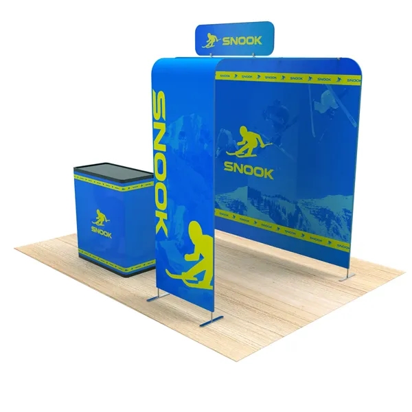 10ft Trade Show Display With Bridge Archway - 10ft Trade Show Display With Bridge Archway - Image 1 of 3