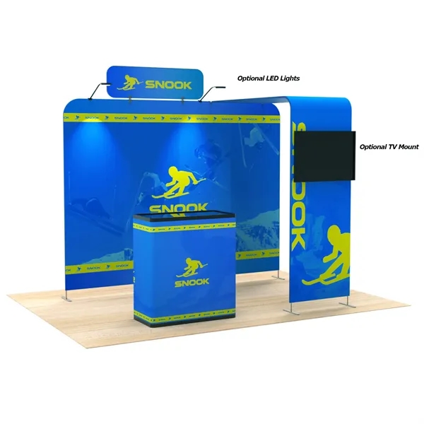 10ft Trade Show Display With Bridge Archway - 10ft Trade Show Display With Bridge Archway - Image 3 of 3