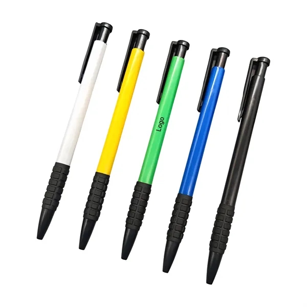 Retractable Blue Ink Ballpoint Pen - Retractable Blue Ink Ballpoint Pen - Image 0 of 4