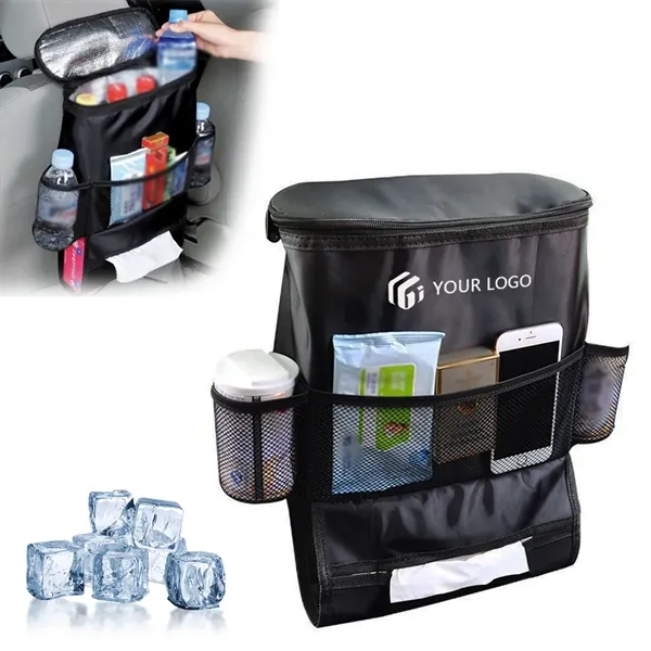 Multi-Pocket Travel Storage Bag Car Seat Back Organizer - Multi-Pocket Travel Storage Bag Car Seat Back Organizer - Image 0 of 4