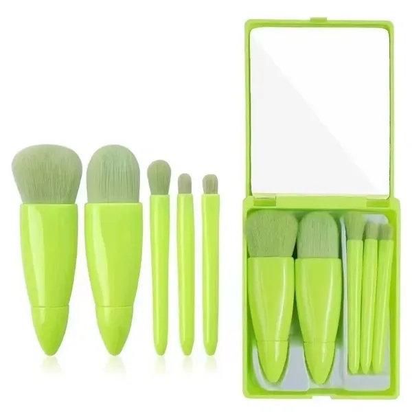 Mini Portable Travel Makeup Brush Set - Mini Portable Travel Makeup Brush Set - Image 3 of 3