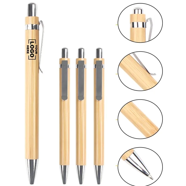 Bamboo Ballpoint Pens - Bamboo Ballpoint Pens - Image 0 of 5