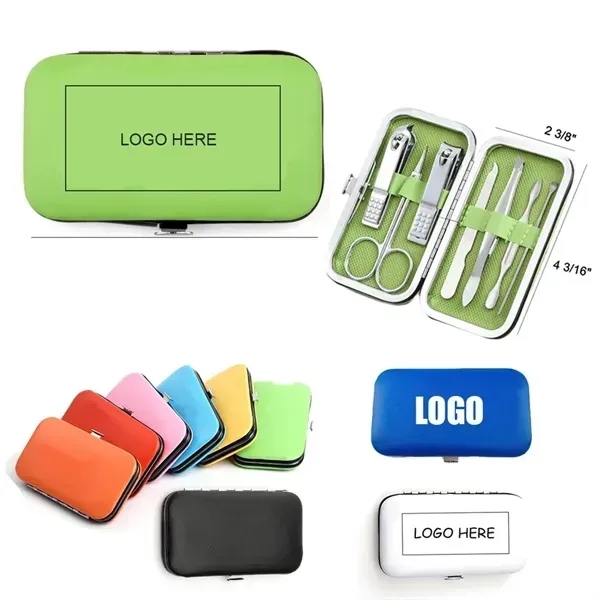 7-Piece Multifunctional Nail Clipper Set - 7-Piece Multifunctional Nail Clipper Set - Image 1 of 12