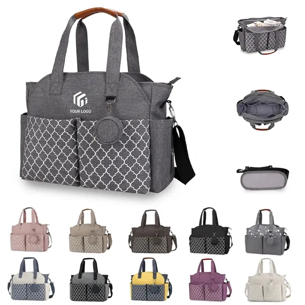 Large capacity travel hospital mommy bag baby diaper tote - Large capacity travel hospital mommy bag baby diaper tote - Image 0 of 4