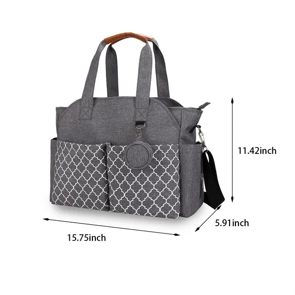 Large capacity travel hospital mommy bag baby diaper tote - Large capacity travel hospital mommy bag baby diaper tote - Image 1 of 4