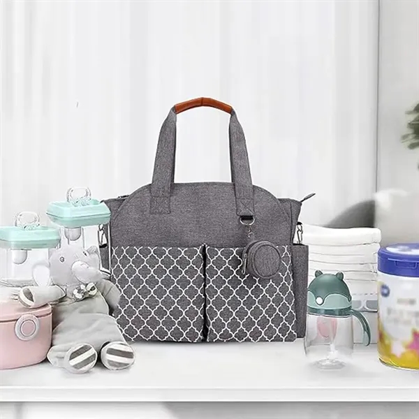 Large capacity travel hospital mommy bag baby diaper tote - Large capacity travel hospital mommy bag baby diaper tote - Image 4 of 4