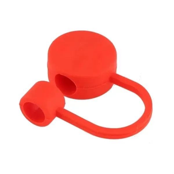 Round Silicone Straw Topper - Round Silicone Straw Topper - Image 4 of 4