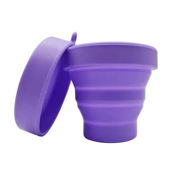 Collapsible Silicone Cup - 8 oz - Collapsible Silicone Cup - 8 oz - Image 5 of 7