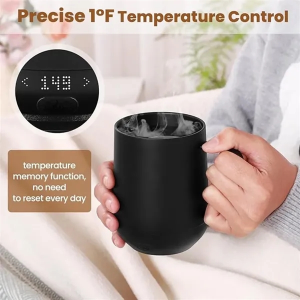 Temperature-Controlled Self Heating Smart Mug - Temperature-Controlled Self Heating Smart Mug - Image 2 of 4