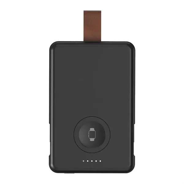 5000mAh Magnet Watch Charger Power Bank With Built-In Cables - 5000mAh Magnet Watch Charger Power Bank With Built-In Cables - Image 4 of 5