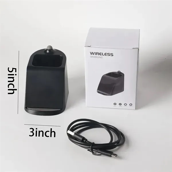 Wireless Charging Stand with Pen Holder - Wireless Charging Stand with Pen Holder - Image 1 of 4