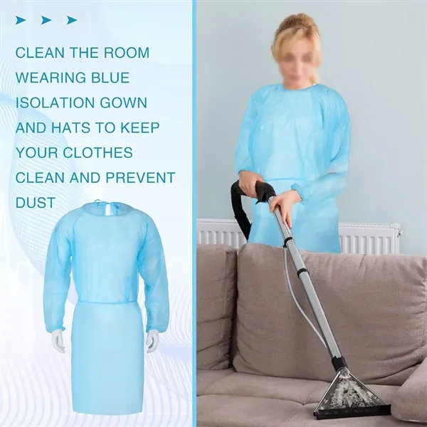 Unisex Breathable Protection Disposable Isolation Gown - Unisex Breathable Protection Disposable Isolation Gown - Image 3 of 3