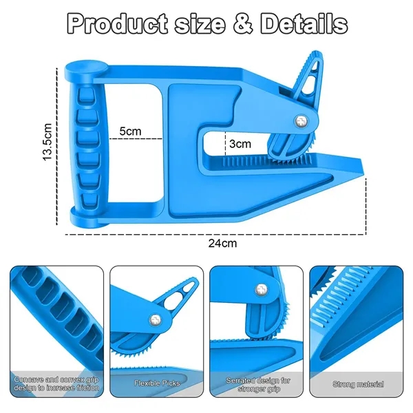 Hands-Free Mat Pad Handling Clamp Tool - Hands-Free Mat Pad Handling Clamp Tool - Image 2 of 6