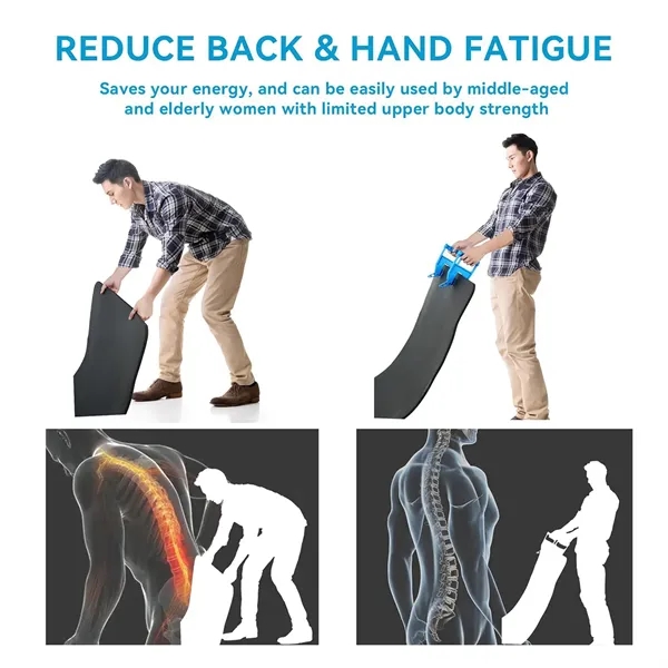 Hands-Free Mat Pad Handling Clamp Tool - Hands-Free Mat Pad Handling Clamp Tool - Image 4 of 6