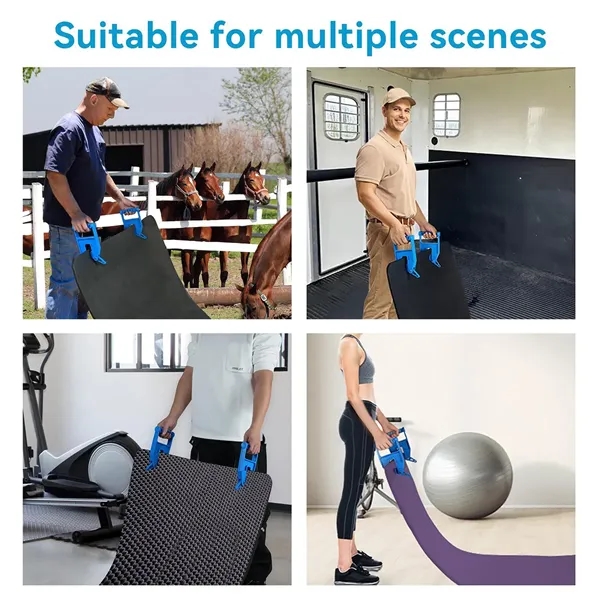 Hands-Free Mat Pad Handling Clamp Tool - Hands-Free Mat Pad Handling Clamp Tool - Image 5 of 6
