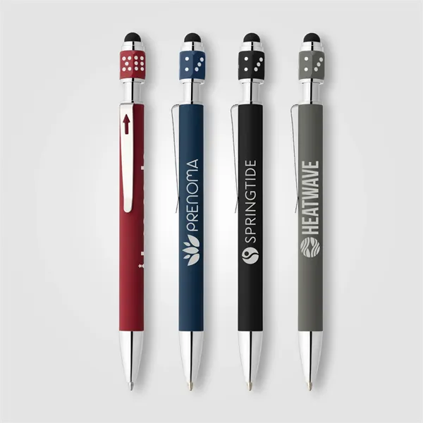 Ace Recycled Aluminum Hex-Dice Spinner Pen - Ace Recycled Aluminum Hex-Dice Spinner Pen - Image 0 of 16
