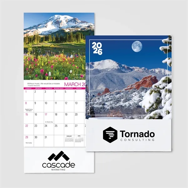 2026 Scenic Mini Wall Calendar - 2026 Scenic Mini Wall Calendar - Image 2 of 7