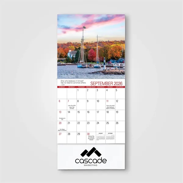 2026 Scenic Mini Wall Calendar - 2026 Scenic Mini Wall Calendar - Image 4 of 7