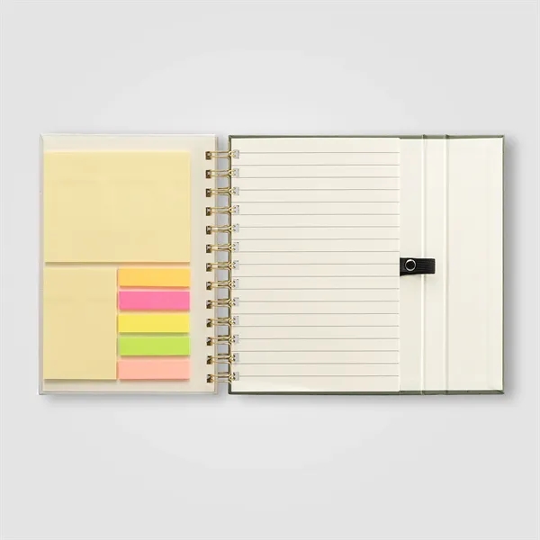 Halden FSC Paper Sticky Note Spiral Notebook Organizer - B6 - Halden FSC Paper Sticky Note Spiral Notebook Organizer - B6 - Image 12 of 24