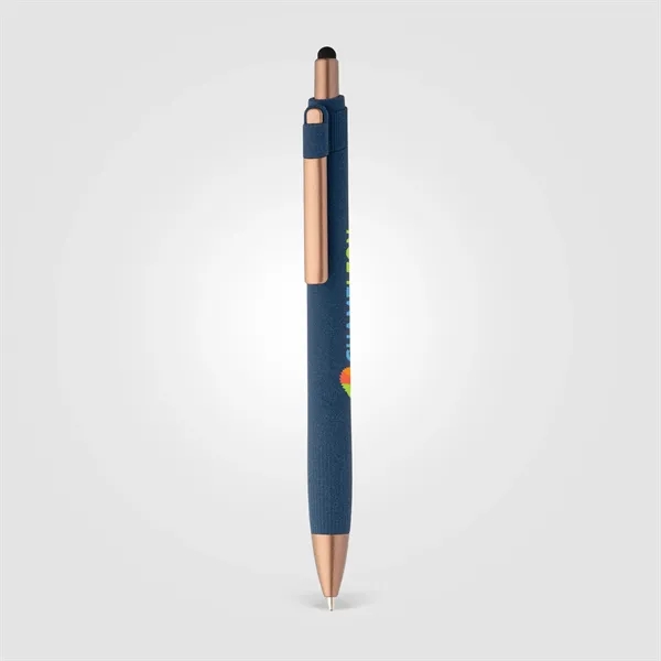 York Recycled Plastic Bronze Trim Stylus Ballpt Pen - Color - York Recycled Plastic Bronze Trim Stylus Ballpt Pen - Color - Image 17 of 17