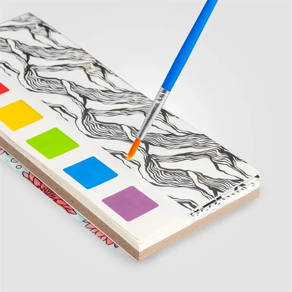 Solna FSC Paper Watercolor Brush & Paint Set-Color Jet - Solna FSC Paper Watercolor Brush & Paint Set-Color Jet - Image 10 of 38