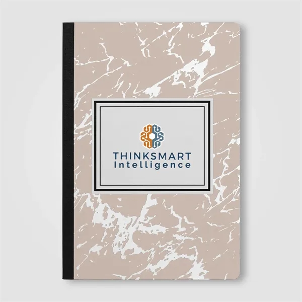Slate FSC Paper Marble Hardcover Composition Notebook-ColorJ - Slate FSC Paper Marble Hardcover Composition Notebook-ColorJ - Image 7 of 12