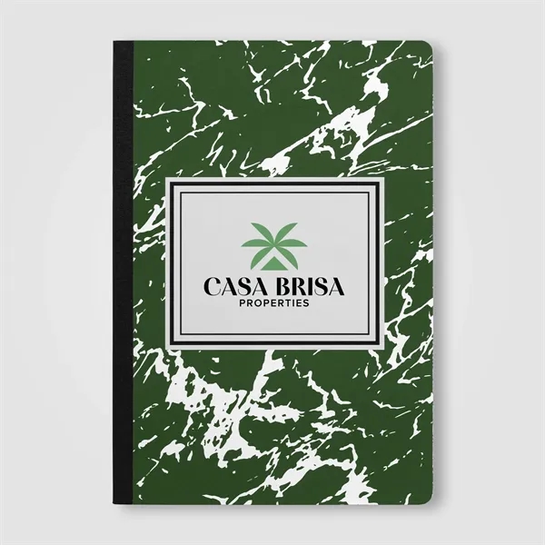 Slate FSC Paper Marble Hardcover Composition Notebook-ColorJ - Slate FSC Paper Marble Hardcover Composition Notebook-ColorJ - Image 5 of 12