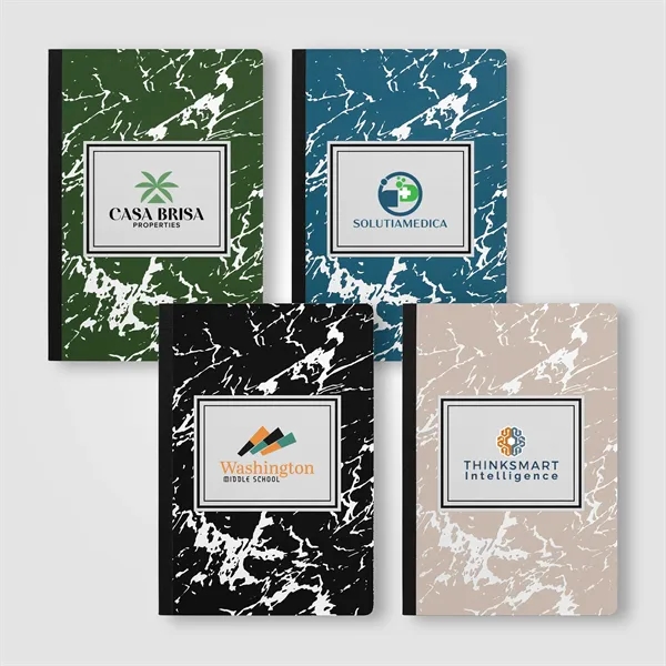 Slate FSC Paper Marble Hardcover Composition Notebook-ColorJ - Slate FSC Paper Marble Hardcover Composition Notebook-ColorJ - Image 0 of 12