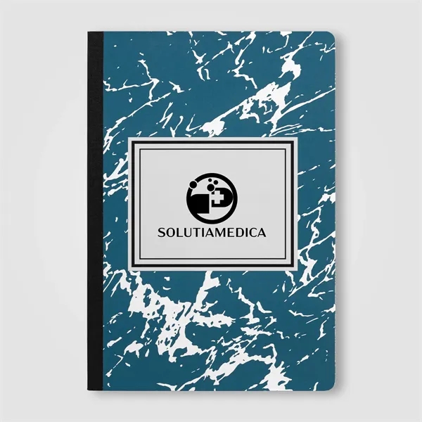 Slate FSC Paper Marble Hardcover Composition Notebook - A5 - Slate FSC Paper Marble Hardcover Composition Notebook - A5 - Image 1 of 10