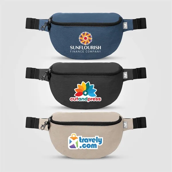 Helsinki rPET Anti-Theft Hook-Zip Waist Bag-2L-Heat Transfer - Helsinki rPET Anti-Theft Hook-Zip Waist Bag-2L-Heat Transfer - Image 0 of 29