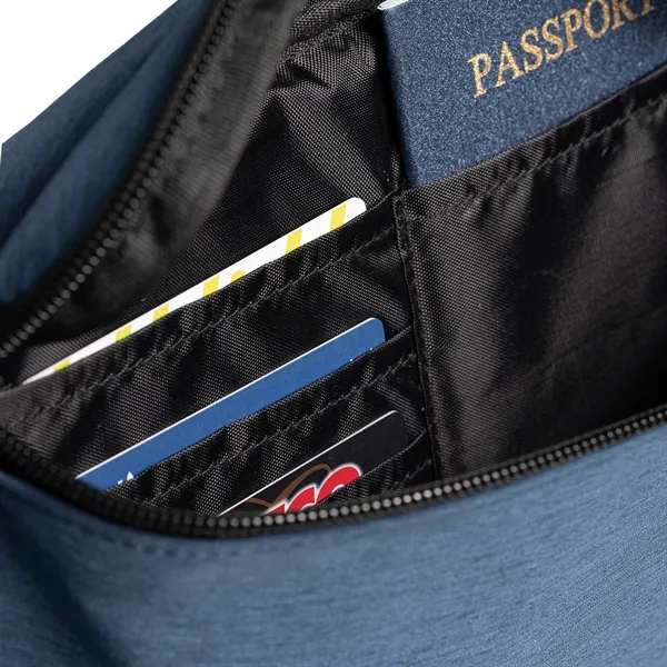 Helsinki rPET Anti-Theft Hook-Zip Waist Bag-2L-Heat Transfer - Helsinki rPET Anti-Theft Hook-Zip Waist Bag-2L-Heat Transfer - Image 18 of 29