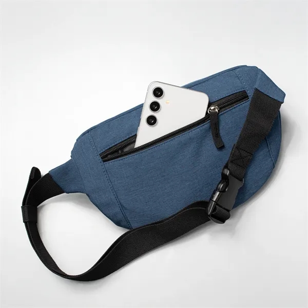 Helsinki rPET Anti-Theft Hook-Zip Waist Bag-2L-Heat Transfer - Helsinki rPET Anti-Theft Hook-Zip Waist Bag-2L-Heat Transfer - Image 17 of 29