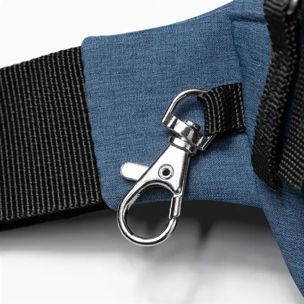 Helsinki rPET Anti-Theft Hook-Zip Waist Bag-2L-Heat Transfer - Helsinki rPET Anti-Theft Hook-Zip Waist Bag-2L-Heat Transfer - Image 14 of 29